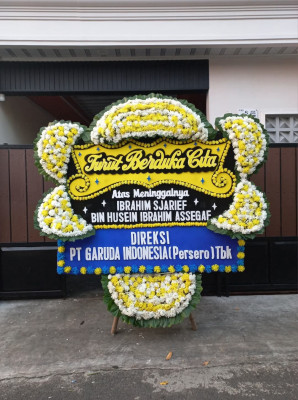 Papan Bunga Duka di Lubuk Tanjung